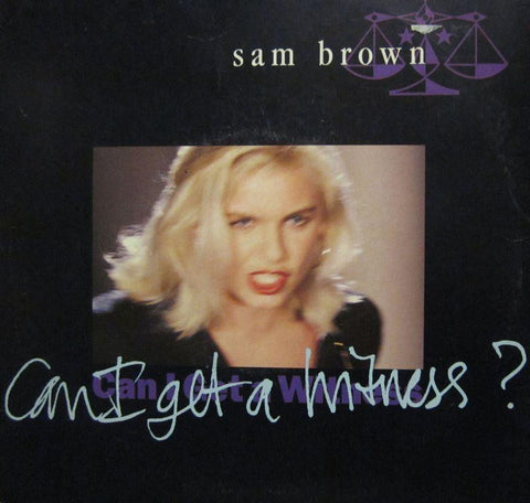 Sam Brown-Can I Get A Witness-A & M-7" Vinyl