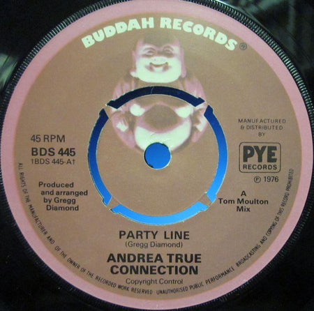 Andrea True Connection-Party Line-Buddah-7" Vinyl