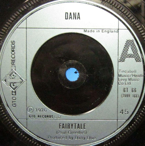 Dana-Fairytale-GTO Records-7" Vinyl