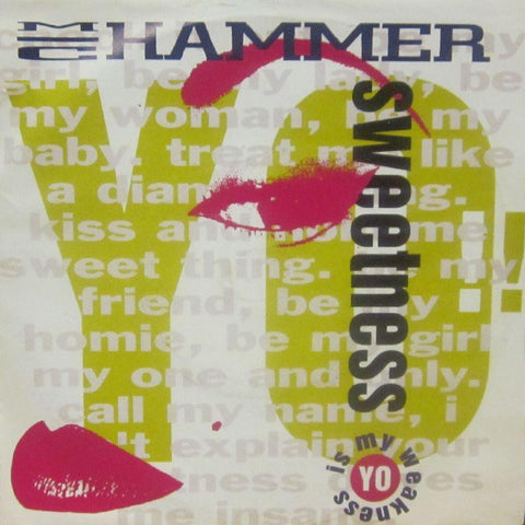 M.C Hammer-Yo! Sweetness-Capitol-7" Vinyl