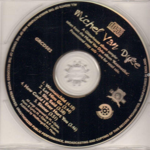 Michel Van Dyke-Album Sampler-Glitterhouse-CD Single