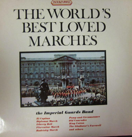 The Imperial Guards Band-The World's Best Loved Marches-Boulevard-Vinyl LP