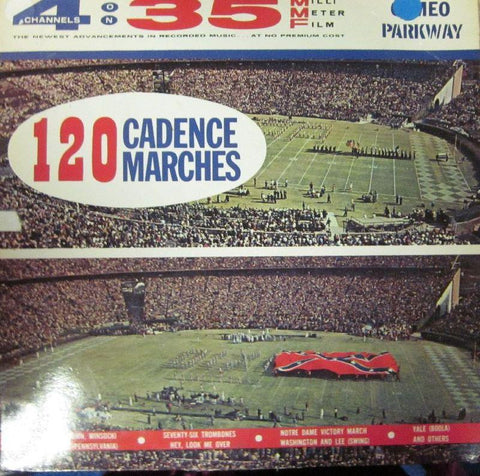 Various Military-120 Cadence Marches-Cameo Parkway-Vinyl LP
