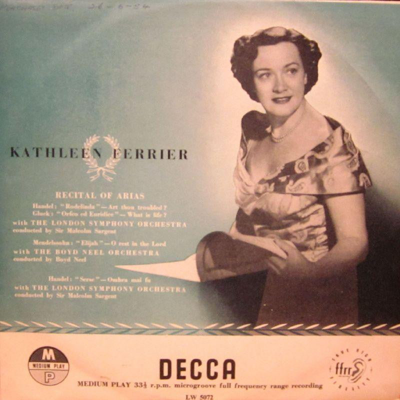 Kathleen Ferrier-Recital Of Arias-Decca-10" Vinyl