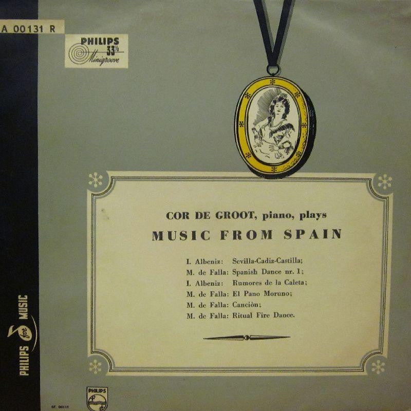 Albeniz/De Falla-Music From Spain-Philips-10" Vinyl