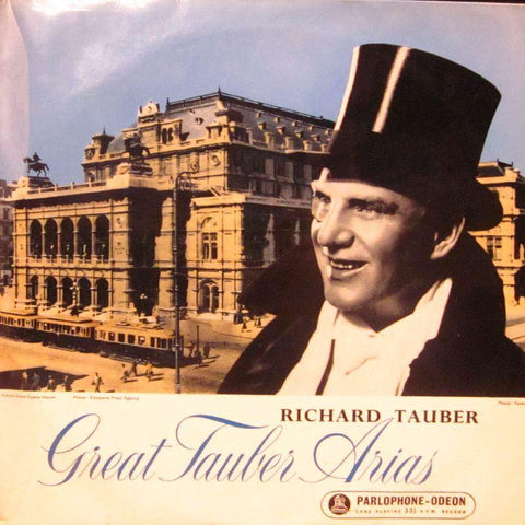 Richard Tauber-Great Tauber Arias-Parlophone-Odeon-10" Vinyl