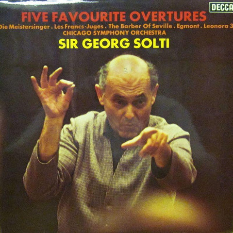 Wagner/Belioz/Solti-Five Favourite Overtures-Decca-Vinyl LP
