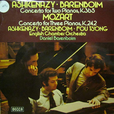 Ashkenzy/Barenboim/Mozart-Concerto For Two Pianos-Decca-Vinyl LP