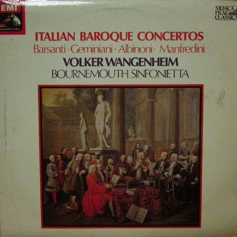 Barsanti/Gemininani-Italian Baroque Concertos-HMV-Vinyl LP