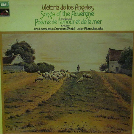 Victoria De Los Angeles-Songs Of The Auvergne-HMV-Vinyl LP