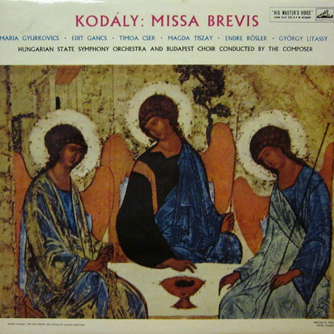 Kodaly-Missa Brevis-HMV-Vinyl LP