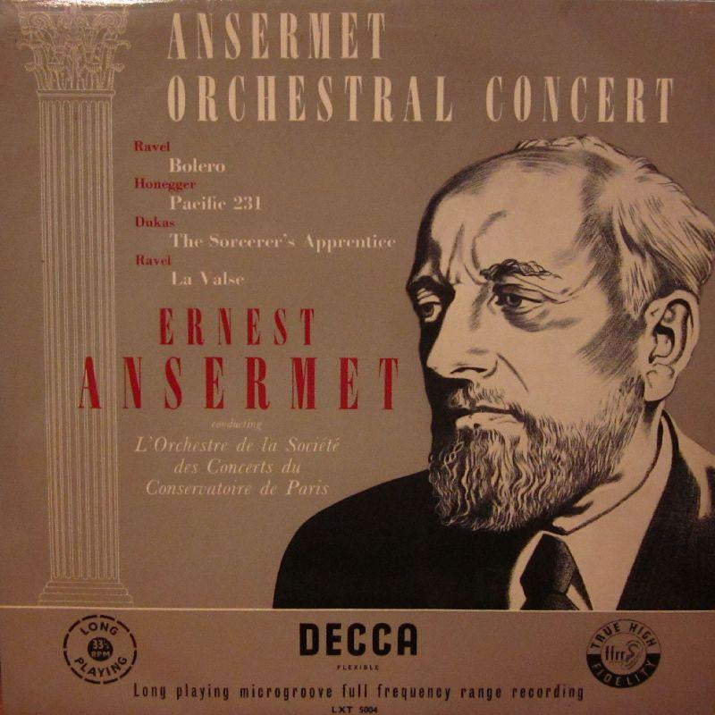 Ernest Ansermet-Orchestral Concert-Decca-Vinyl LP