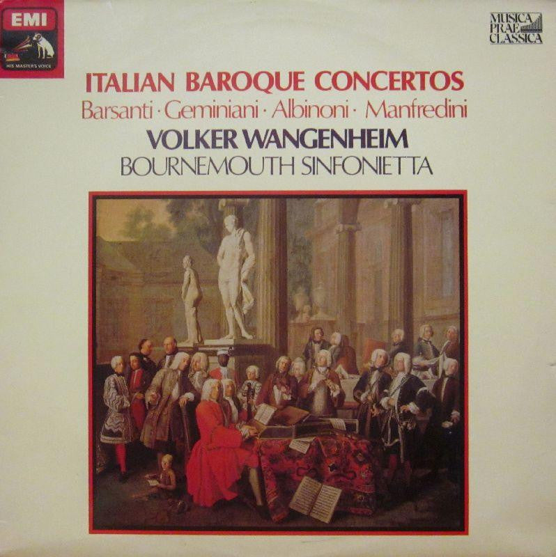 Barsanti/Geminiani/Albinoni-Italian Baroque Concertos-HMV-Vinyl LP