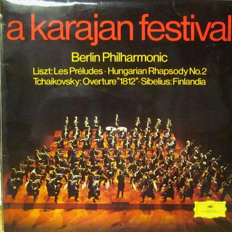 Karajan-A Karajan Festival-Deutsche Grammophon-Vinyl LP
