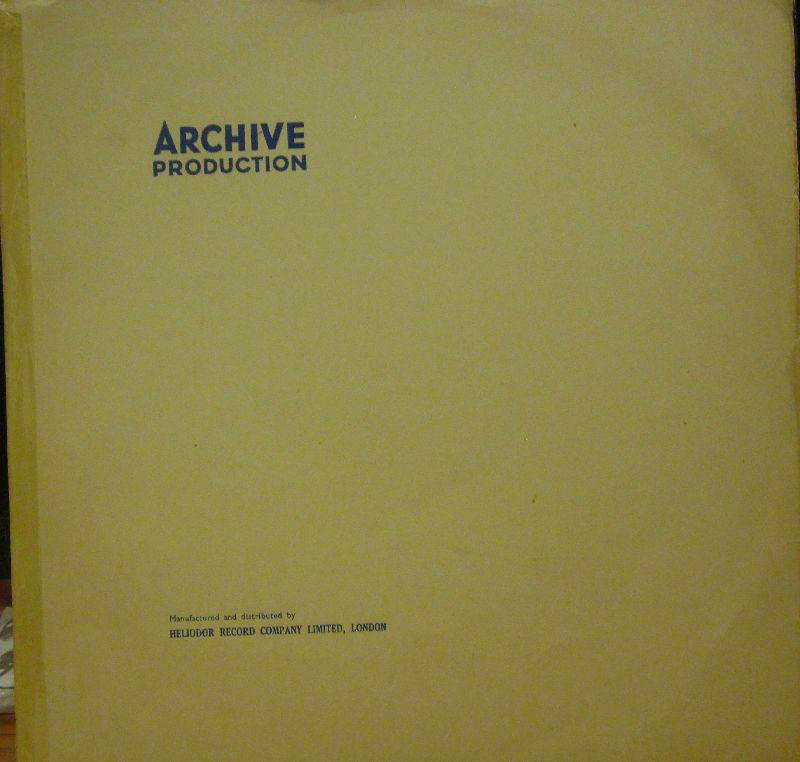 Lubeck/Bruhns-German Baroque Music-Archive-Vinyl LP Gatefold