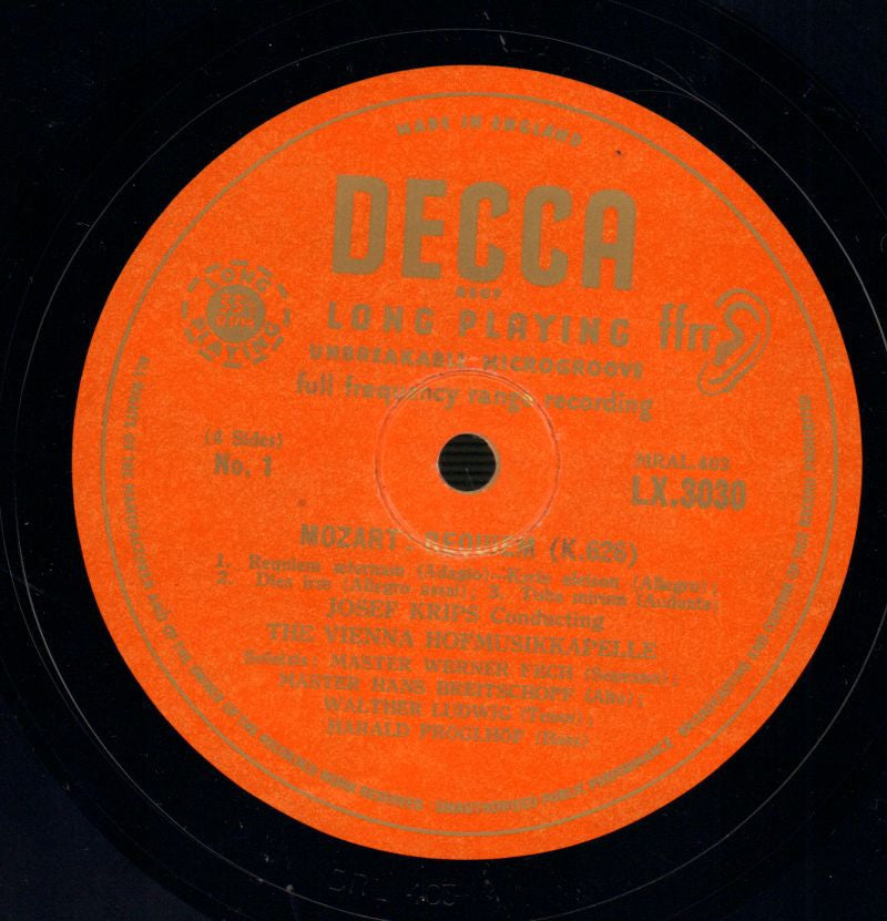Requiem K.626-Decca-2x10" Vinyl-Ex/VG