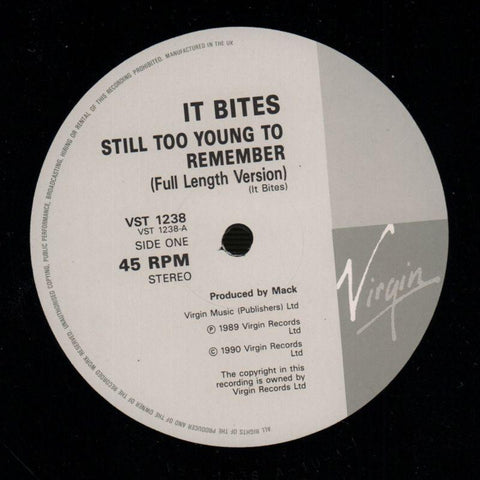 Still Too Young To Remember-virgin-12" Vinyl P/S-VG/VG