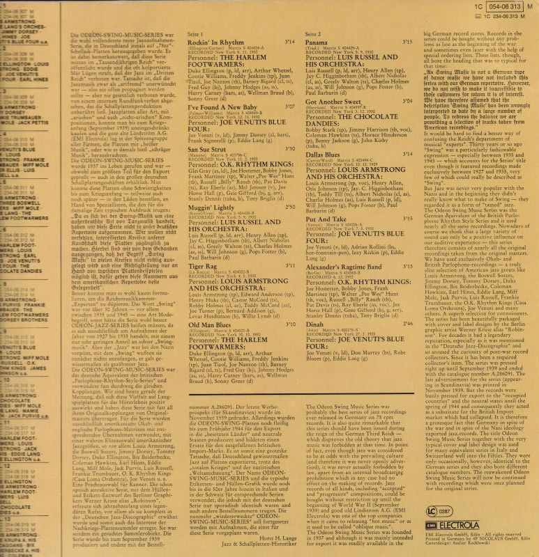 Odeon Swing Music Series Vol. 7-Odeon-Vinyl LP-VG/Ex