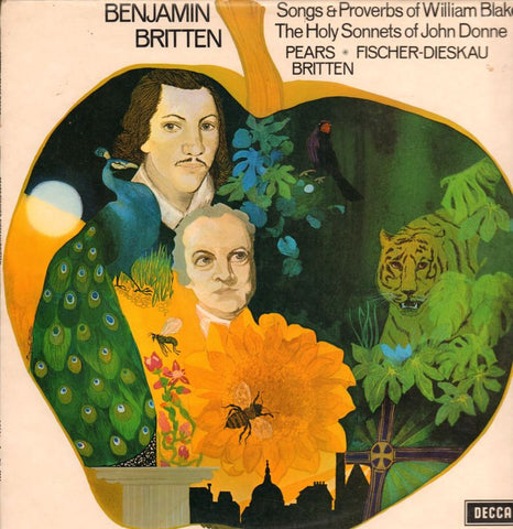 Britten-Songs & Proverbs Of William Blake-Decca-Vinyl LP