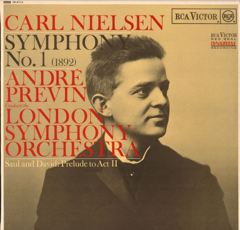 NielsenSymphony No.1-Andre Previn-RCA-Vinyl LP-VG+/NM