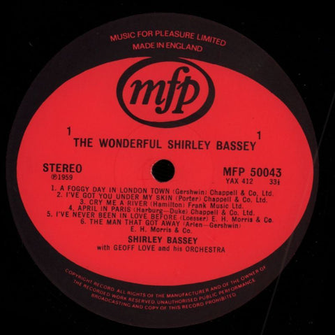 The Wonderful-MFP-Vinyl LP-VG/Ex