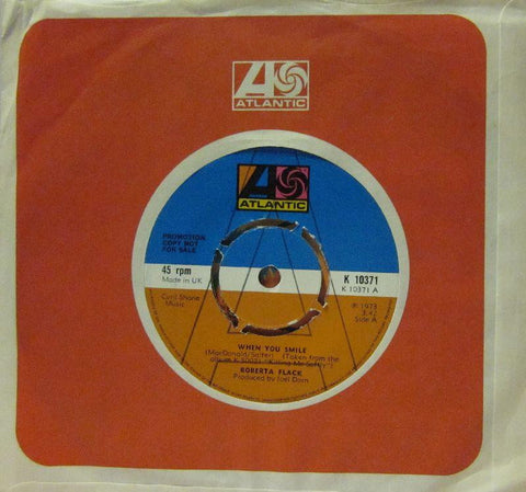 Roberta Flack-When You Smile-Atlantic-7" Vinyl