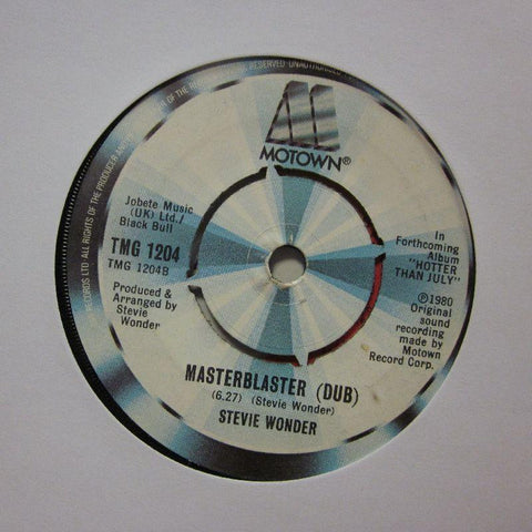 Stevie Wonder-Masterblaster -Motown-7" Vinyl