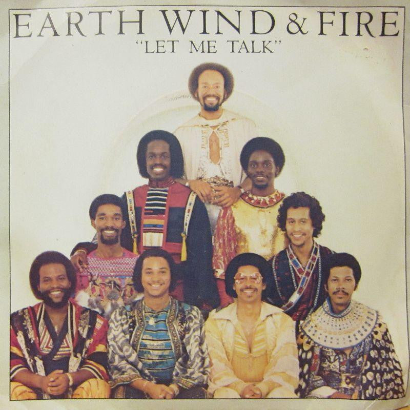 Earth Wind & Fire-Let Me Talk-CBS-7" Vinyl