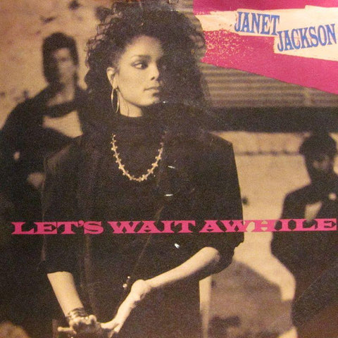 Janet Jackson-Let's Wait Awhile-A & M-7" Vinyl