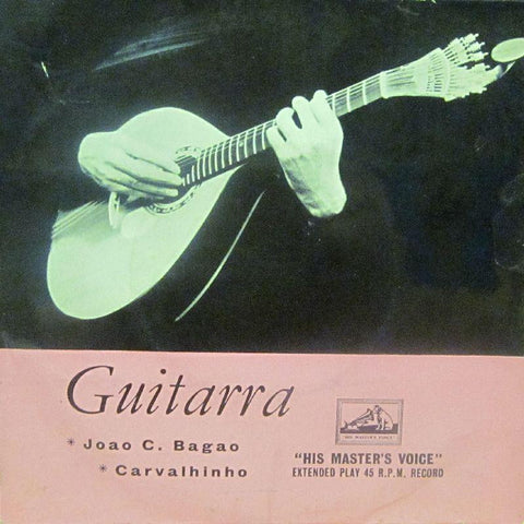 Guitarra-Joao C Bagao And Carvalhinho-HMV-7" Vinyl