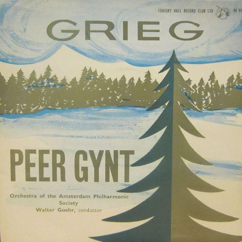 Grieg-Peer Gynt Suite-Concert Hall-7" Vinyl P/S