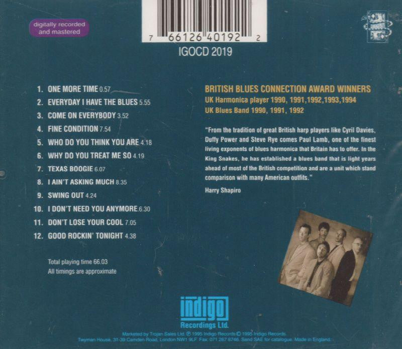 Fine Condition-Indigo-CD Album-New