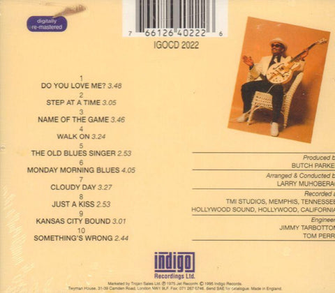 The Ol' Blues Singer-Indigo-CD Album-New