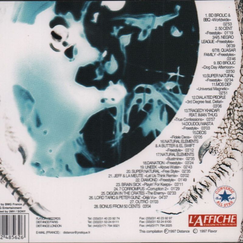 DJ Enuff-My Definition Of Hip-Hop-Distance-CD Album-New