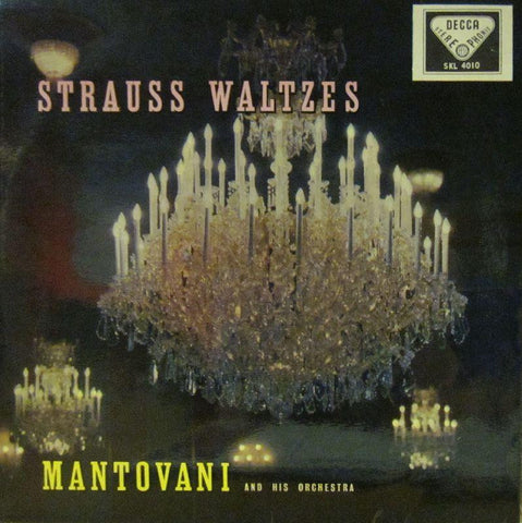 Strauss/Waltzes-Mantovani-Decca-Vinyl LP