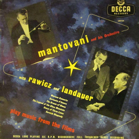 Mantovani/Rawicz/Landauer-Music From The Films-Decca-Vinyl LP