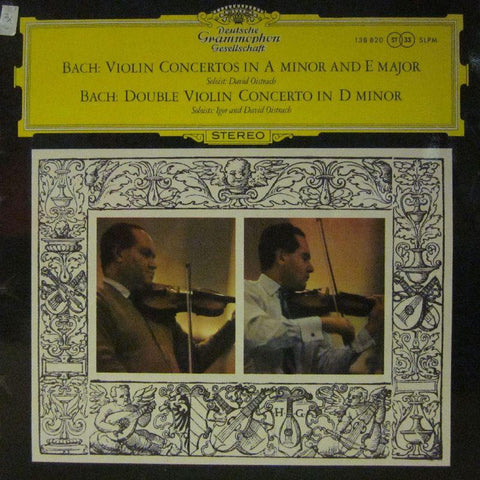 Bach-Violin Concertos-Deutsche Grammophon-Vinyl LP