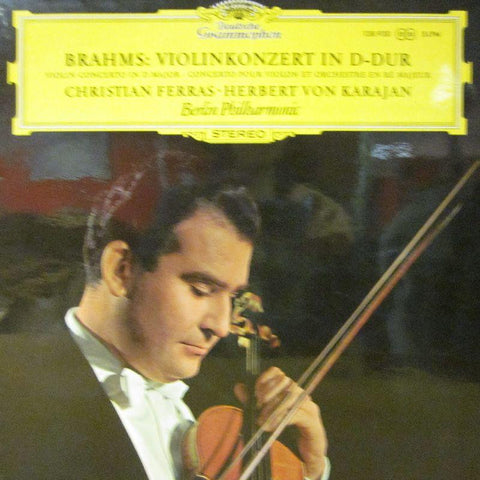 Brahms-Violin Concertos-Deutsche Grammophon-Vinyl LP