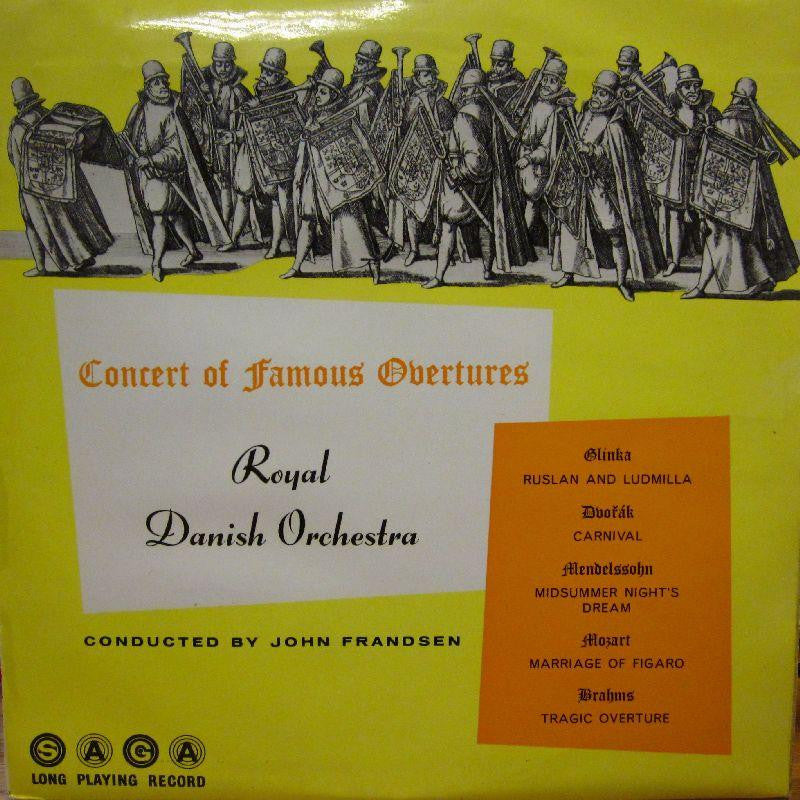 Royal Danish Orchestra-Concert Of Famous Overtures-Saga-Vinyl LP
