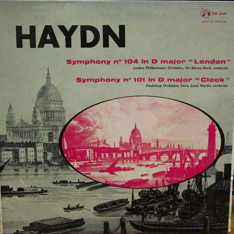 Haydn-Symphony 104 & 101-Concert Hall-Vinyl LP