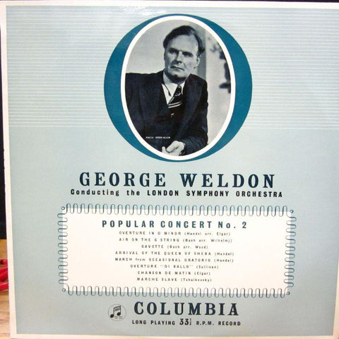 George Weldon-Popular Concert No.2-Columbia-Vinyl LP