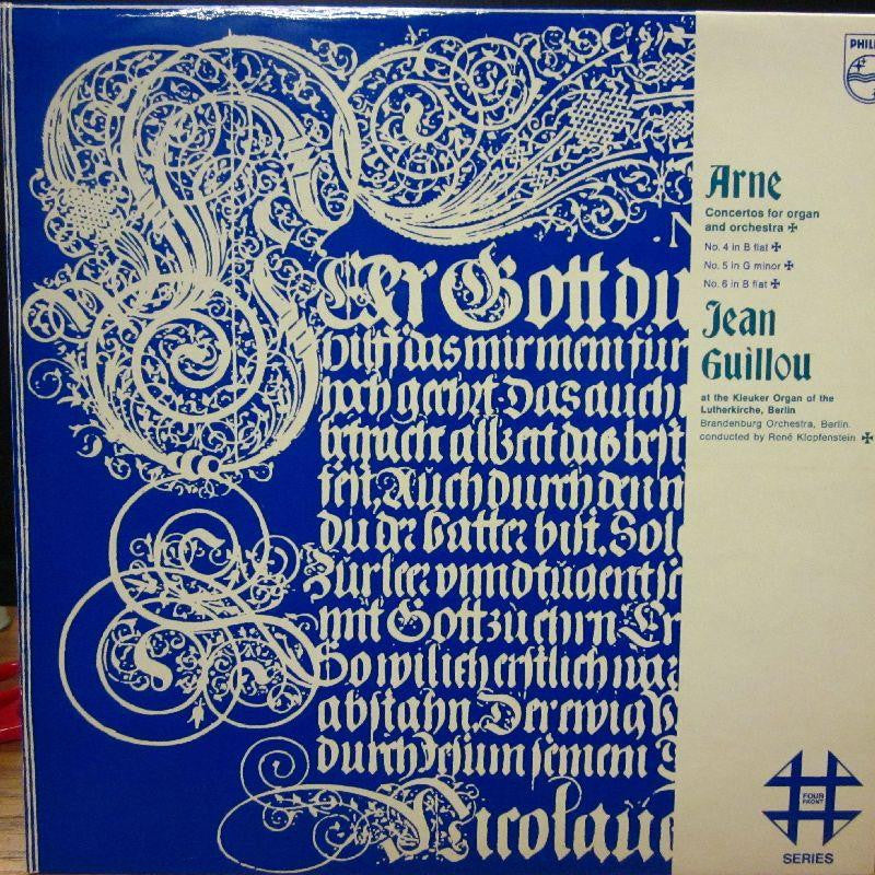 Arne-Concertos For Organ And Orchestra-Philips-Vinyl LP