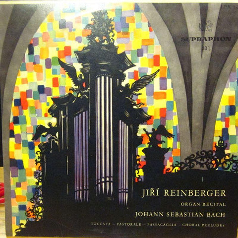 Bach-Organ Recital-Supraphon-Vinyl LP