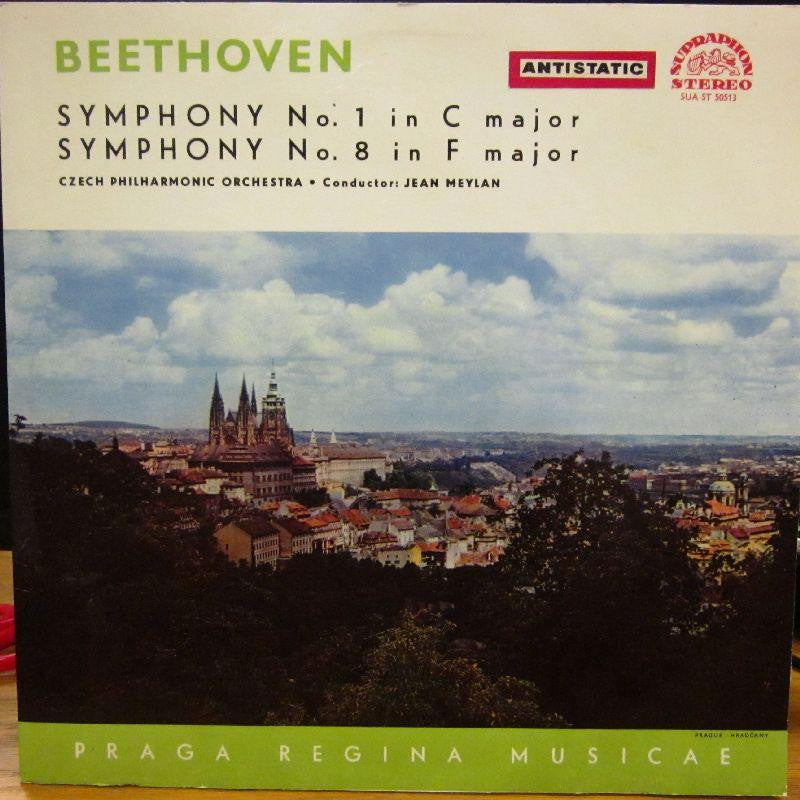 Beethoven-Symphony No.1 & 8-Supraphon-Vinyl LP