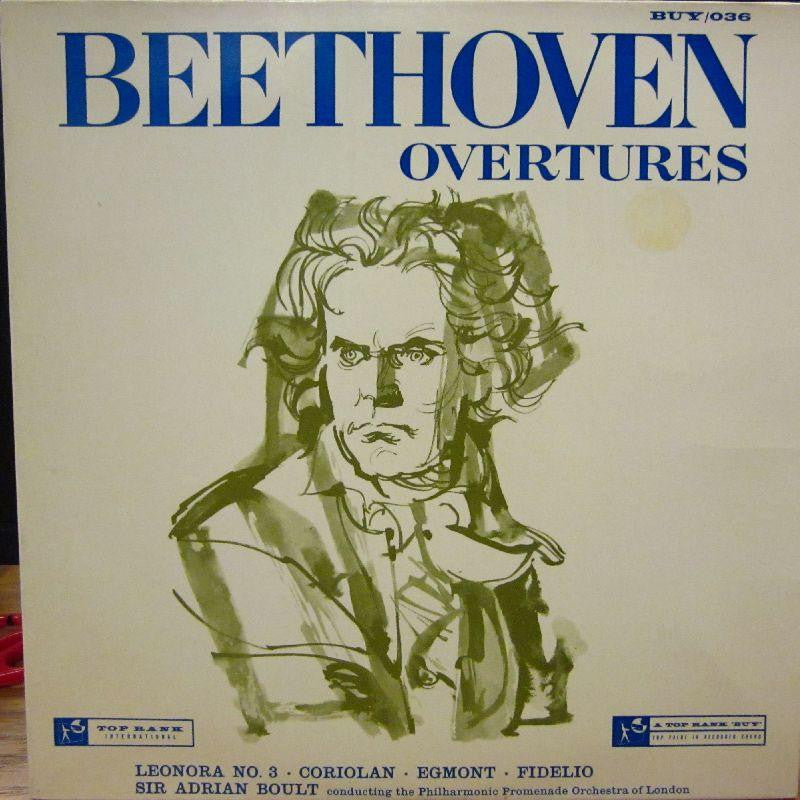 Beethoven-Overtures-Top Rank-Vinyl LP