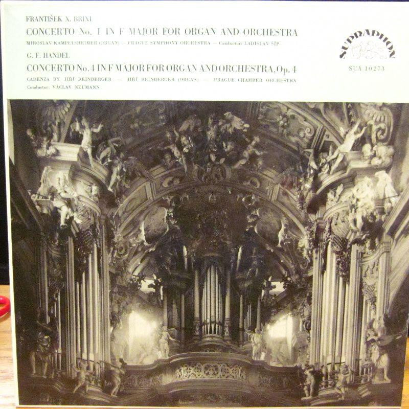 Brixi/Handel-Concertos For Organ And Orchestra-Supraphon-Vinyl LP