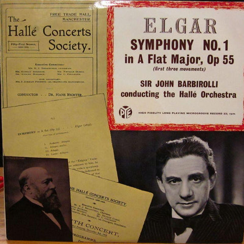 Elgar-Symphony 1-Pye-Vinyl LP
