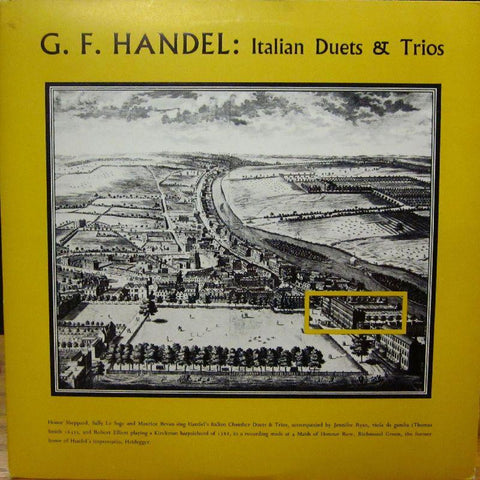 Handel-Italian Duets & Trios-ORYX-Vinyl LP