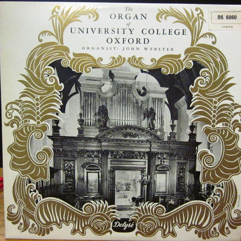 The Organ Of-University College Oxford-Delyse-Vinyl LP