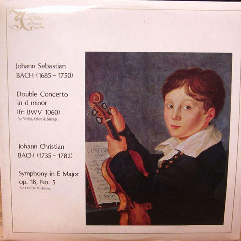 Bach-Double Concerto/Symphony In E Minor-Three Centuries Of Musick-Vinyl LP